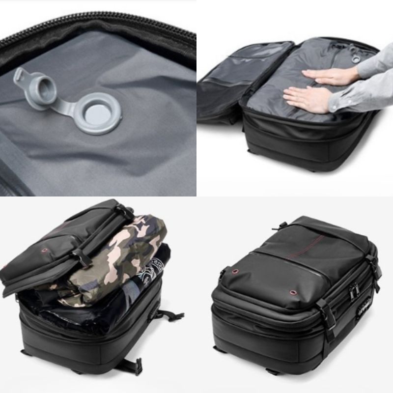 Air Compression Backpack | Travel Compression Bags | Bag Odyssey