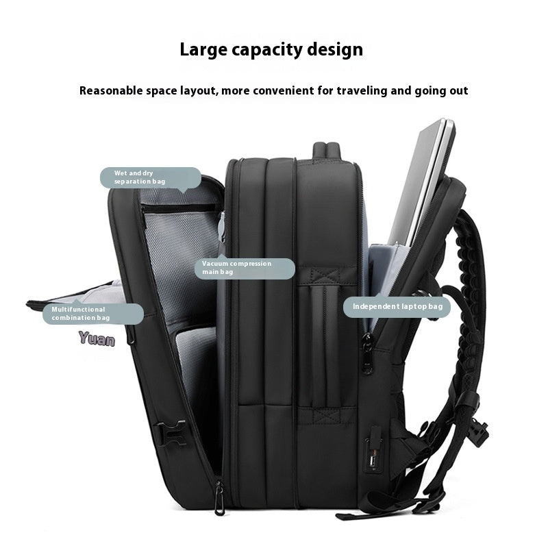 Large Capacity Multi-functional Backpack For Men