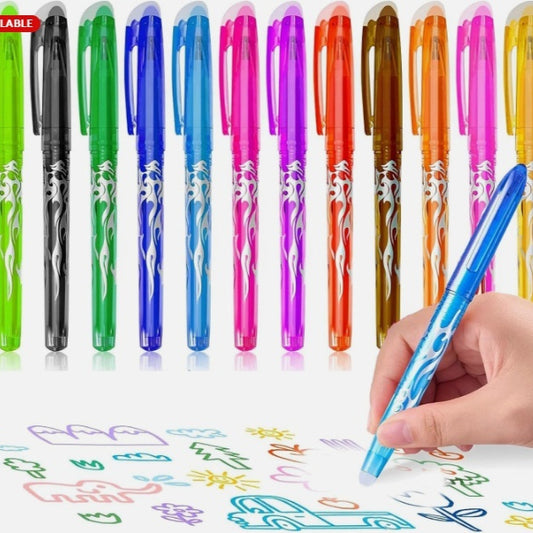 Hot Erasable Gel Pen Office Stationery Signature Water-based Paint Pen